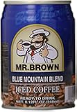Mr. Brown Iced Coffee, Blue Mountain, 8.12 Ounce (Pack of 24)