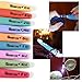 LED Crochet Hook Set, 3pcs/9pcs Light Up Knitting Needles Weave Sewing Tool Accessories (Pattern D=9 size)