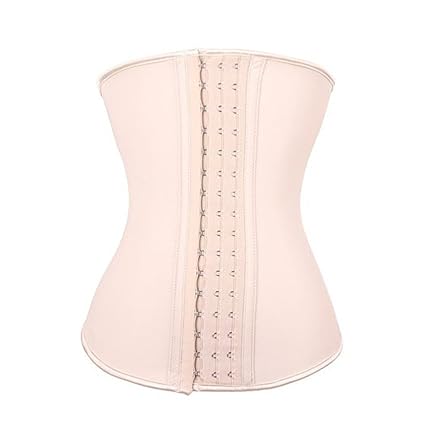 FeelinGirl Damen Latex Training Sport Unterbrust Korsett Cincher Shaper Body Tailenmieder