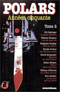 Book's Cover ofPolars, années cinquante. 2