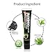 Charcoal Toothpaste, Activated Bamboo Charcoal Teeth Whitening Toothpaste ( 4.2OZ ), Natural Black Charcoal Whitener by Dentive