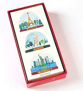 Amazon.com : PAPYRUS Christmas Boxed Cards Ppy, 1 EA : Office Products