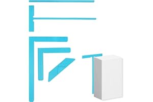 OMASUNB 5 Pack Bookbinding Easy Scrapbooking Tools, Durable Starter Book Binding Kits with T‑Ruler, Corner Miter, Spine Spacer, Divider, Ideal for DIY Enthusiasts Made into Notebook, Calender, Junk Journal