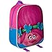Original 3D Trolls Backpack, Official Licensed Trolls | DreamWorks Backpack Poppy 3D
