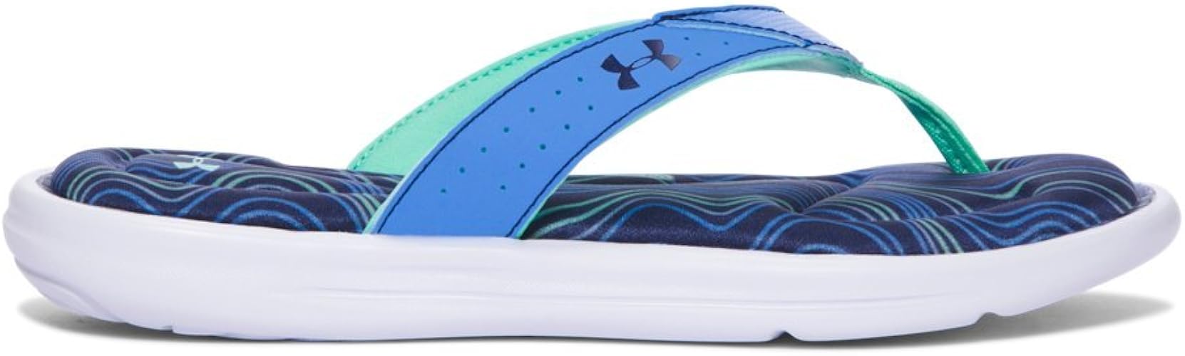 girls under armour flip flops