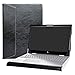 Alapmk Protective Case for MacBook Pro 15 (A1398) 2012-2015 / for HP Envy X360 15 15-cnXXXX 15m-cnXXXX 15-cpXXXX 15m-cpXXXX 15 inch Laptop[Not fit Envy X360 15 15-apXXX],Black
