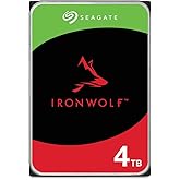 Seagate IronWolf 4TB NAS Internal Hard Drive HDD – CMR 3.5 Inch SATA 6Gb/s 5900 RPM 64MB Cache for RAID Network Attached Stor