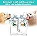 Happypapa Filters for Catit Fountain 8 Pack Filters Triple Action Water Filter Replacement Compatible with Catit Water Fountain Filter