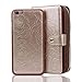 RAYTOP [Magnetic Phone Case Removable From Wallet] Flip Cover for iPhone 6+ iPhone 6s Plus 5.5