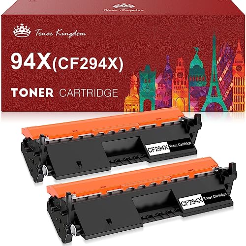 Toner Kingdom CF294X Compatible Toner Cartridge for HP 94X CF294X for Laserjet Pro MFP M148dw M148fdw M148, Laserjet Pro M118dw M118 (Black, 2-Pack)