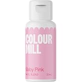 Colour Mill Oil Blend Food Coloring, 20 Milliliters Baby Pink