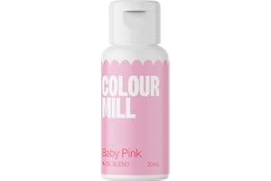 Colour Mill Oil-Based Food Coloring, 20 Milliliters (Baby Pink)