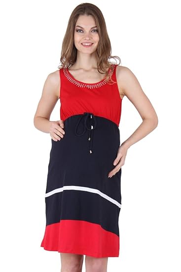 embelished maternity dress