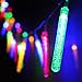 Battery Operated Water Bubble Stick LED Christmas String Lights – Multi Color String Light, 2 Work Modes Battery Box, 7.3ft Length 20 Cubes for Christmas, Holiday, Party, Event Decorative Lighting