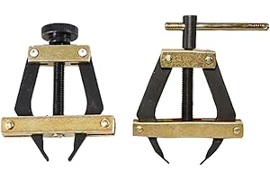RAGYZITY Roller Chain Tools, 25-60/60-100 Holder Puller&Breaker Cutter, Chain Detacher Breaker Cutter Tool Roller Chain Puller Holder Connecting for Bicycle Bike Motorcycle (S+L)