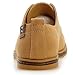 DADAWEN Men's Casual Canvas Lace Up Oxfords Shoes Camel US Size 11