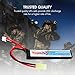 Tenergy 7.4V Airsoft Battery, 1000mAh High Capacity LiPo Stick Battery Pack, High Discharge Rate 20C Rechargeable Hobby Battery Pack with Mini Tamiya Connector for Airsoft Guns M4, AK47, G36, RPK, PKM