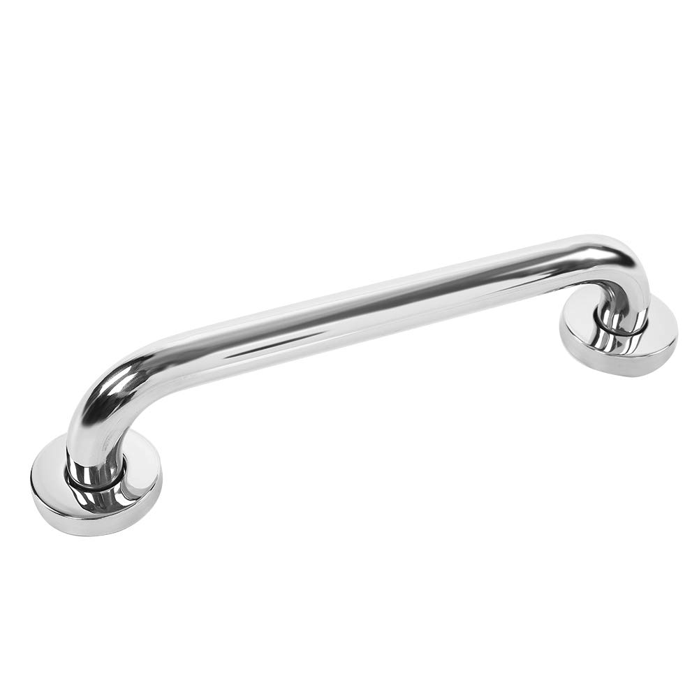 Bathroom Grab Rails, Grab Handle Thickened Safety Handle, Stainless Steel Shower Hand Rail Mobility Aids Wall Support Handle for Elderly Disabled Bathroom Hotel 30 cm