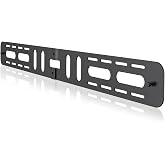 notiela Heavy-Duty Soundbar Wall Mount for Sonos Playbar Wall Mount Bracket for Space Saving - Durable Metal Mounting Bracket for Sonos Playbar Mount Under or Above TV Easy to Install