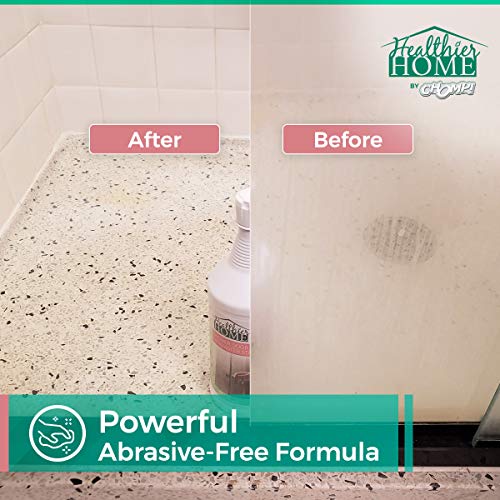 CHOMP! Shower Hardwater Stain Cleaner Healthier Home Shower Door Magic