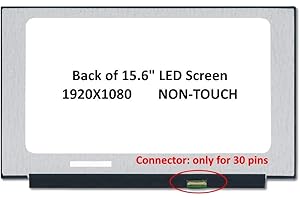 FULLCOM TECH FULLCOM New 15.6" Screen Compatible with N156HGA-EA3 also fit NT156FHM-N51, NT156FHM-N62, NT156FHM-N61 (No Bracket) 1920X1080 Slim Matte 30 pin without Bracket