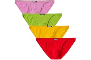 JINSHI Bikini Briefs Men Underwear Comfortable Sexy String Underpants