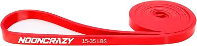 nooncrazy Resistance Bands Set 5 Levels with Handles Door Anchor Training Poster