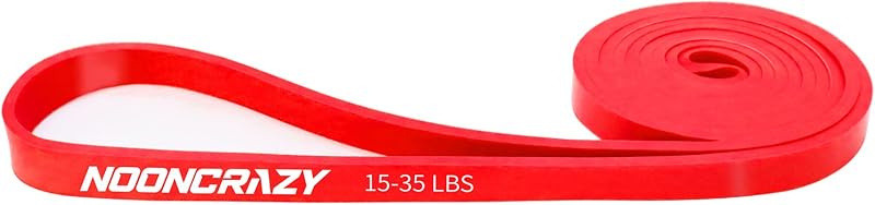 nooncrazy Resistance Bands Set 5 Levels with Handles Door Anchor Training Poster