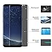 Samsung Galaxy S8 Plus Screen Protector Privacy Temered Glass, [Anti Glare] HD Privacy Protective Glass Screen Protector Film Compatible Galaxy S8 Plus - Anti Spy, Anti-Scratch, No Bubble