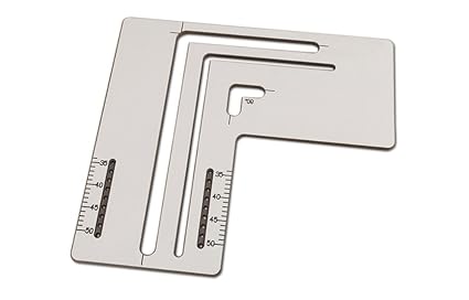 Solid Laminate Belfast Sink Cutting Jig For Kitchen Worktops