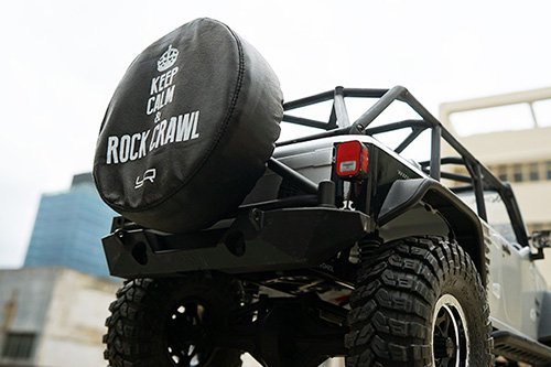 Yeah Racing 1/10 Tire Cover For 1.9 Crawler Wheels - Crawl From Hell #YA-0490 - Thumbnail 2