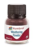 Humbrol AV0007 Weathering Powder Dark Earth Model Kit