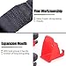 Keadic 3Pcs ISOFIX Car Seat Latch Strap and ISOFIX Latch Belt Connector Guide Groove Kit General for Child Safety Seats