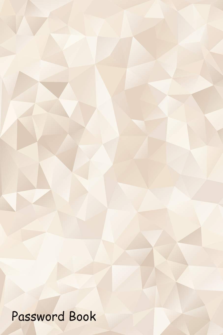 Password Book: Include Alphabetical Index With Crystal Textured