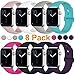 Fuleda Compatible with Apple Watch Band 38mm 40mm 42mm 44mm, Replacement Accessory Bands for iWatch Series 4, Series 3, Series 2, Series 1, S/M M/L