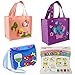 Sewing Kit for Kids Beginners 3 Pack Girls Sewing Project Pattern Bag Handbag by MeMo Toys (Set3)