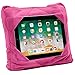 GoGo Travel Pillow for Ipad Tablet Holder, Airplane Neck Pillow, Multi functional 3 in 1 Cushion Lap Desk for On The Go or at Home - Train, Car, Bus, Plane or in Bed - Great Gift for Kids (pink)