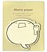 Cute Sticky Note Pads - Smiling Expressions - Pack of 4 - Fun Sticky Notes