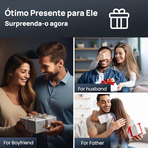 Aparelho de Barbear Elétrico Masculino Sem Fio, Barbeador Rotativo à Prova d’Água para Uso Seco e Molhado, Carregamento USB Rápido, Aparador Pop-up, Lâminas de Precisão, Preto