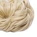 Scrunchy Updo Wavy Straight Hair Bun Clip Messy Donut Chignons Synthetic Hairpiece Hair Extension (bleach blonde-thicker)thumb 4
