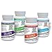 Yes You Can! Diet Plan Supplement Kit with Fat Burner, Collagen, Colon Cleanser and Appetite Suppressant - 30 Capsules Each Bottle - 1 Month