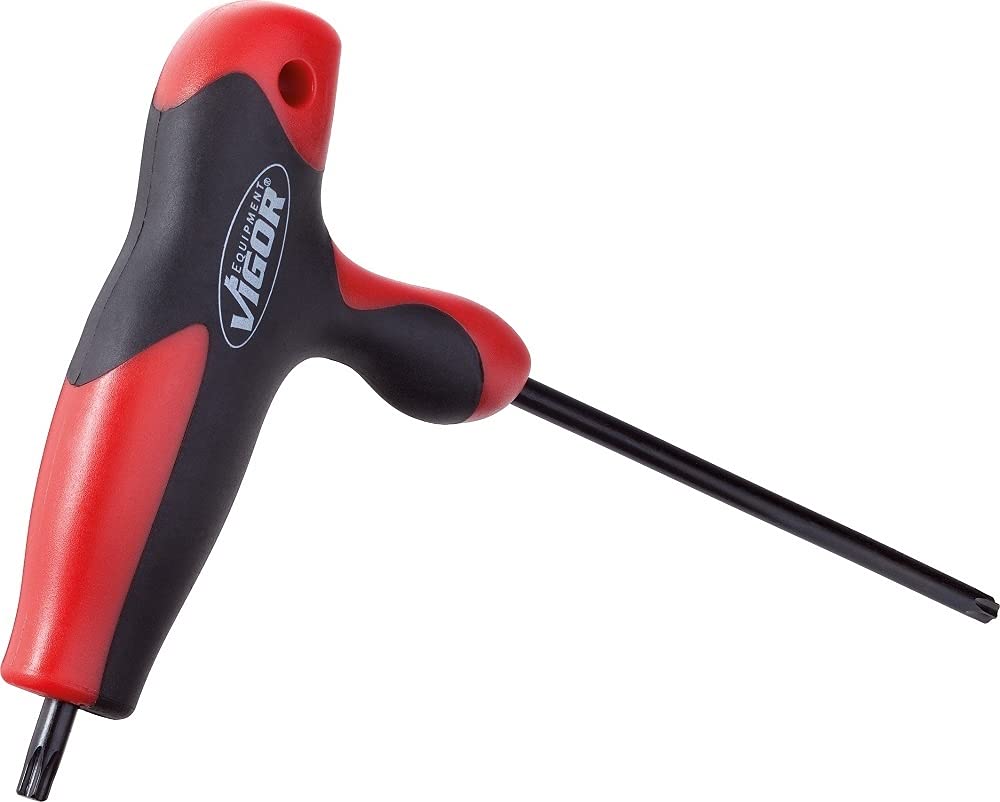 Vigor V2482 Torx T-Handle Screwdriver, T40 mm, Length 216 mm