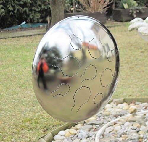 STAINLESS STEEL Double VibeDrum – 18 Notes - B - Various Scales - Handpan, Steel Tongue Drum