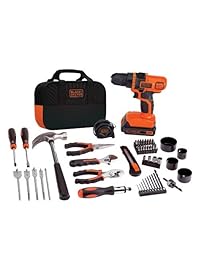 BLACK+DECKER LDX120PK - Juego de taladro inalámbrico y batería de 20 V máx. (reacondicionado certificado)