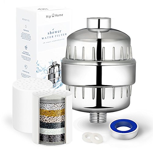 Hip n Home 10-Stage Shower Water Filter for Hard Water | wit