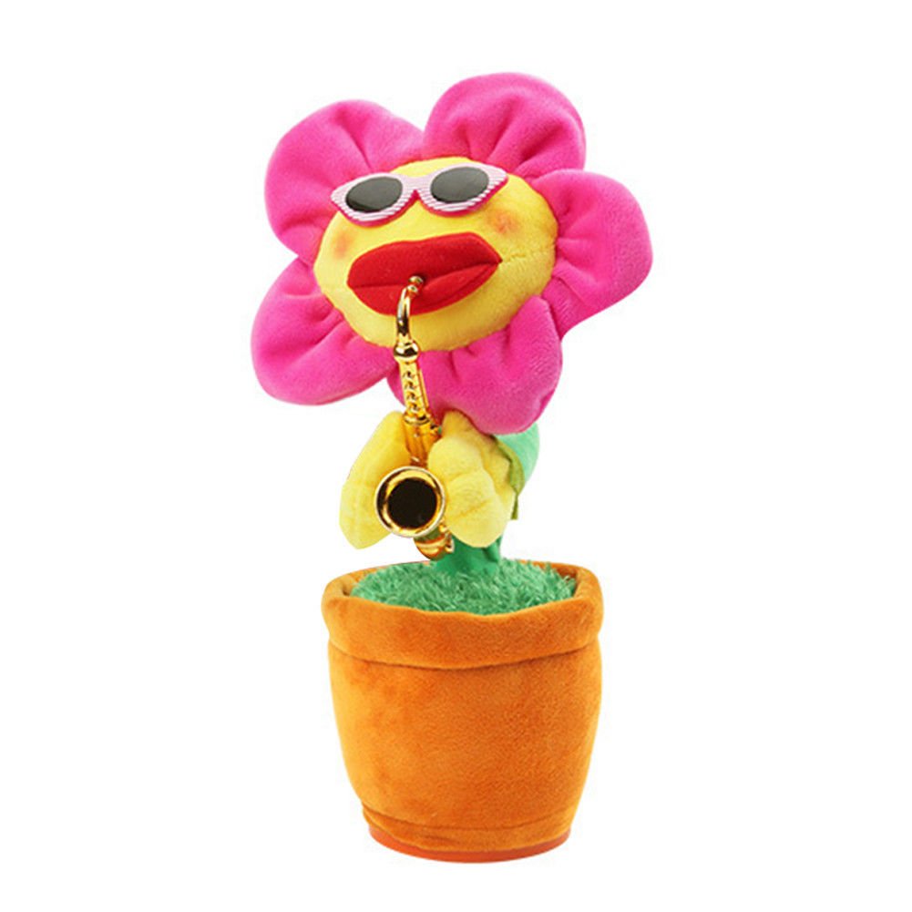 Sound Toys Toys & Games Orange Singing Dancing Saxophone Sunflower Soft