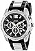 GUESS Men's U0167G1 Sporty Silicone & Metal Silver-Tone Chronograph Watch