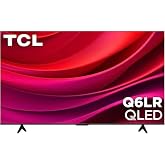 TCL 65&rdquo; Class Q6LR Series 4K QLED, HDR Smart TV with Roku TV, High Brightness+ LED Backlight, Game Accelerator 120, Motion Rate 240 with MEMC, 3 HDMI Inputs, and Voice Remote Control