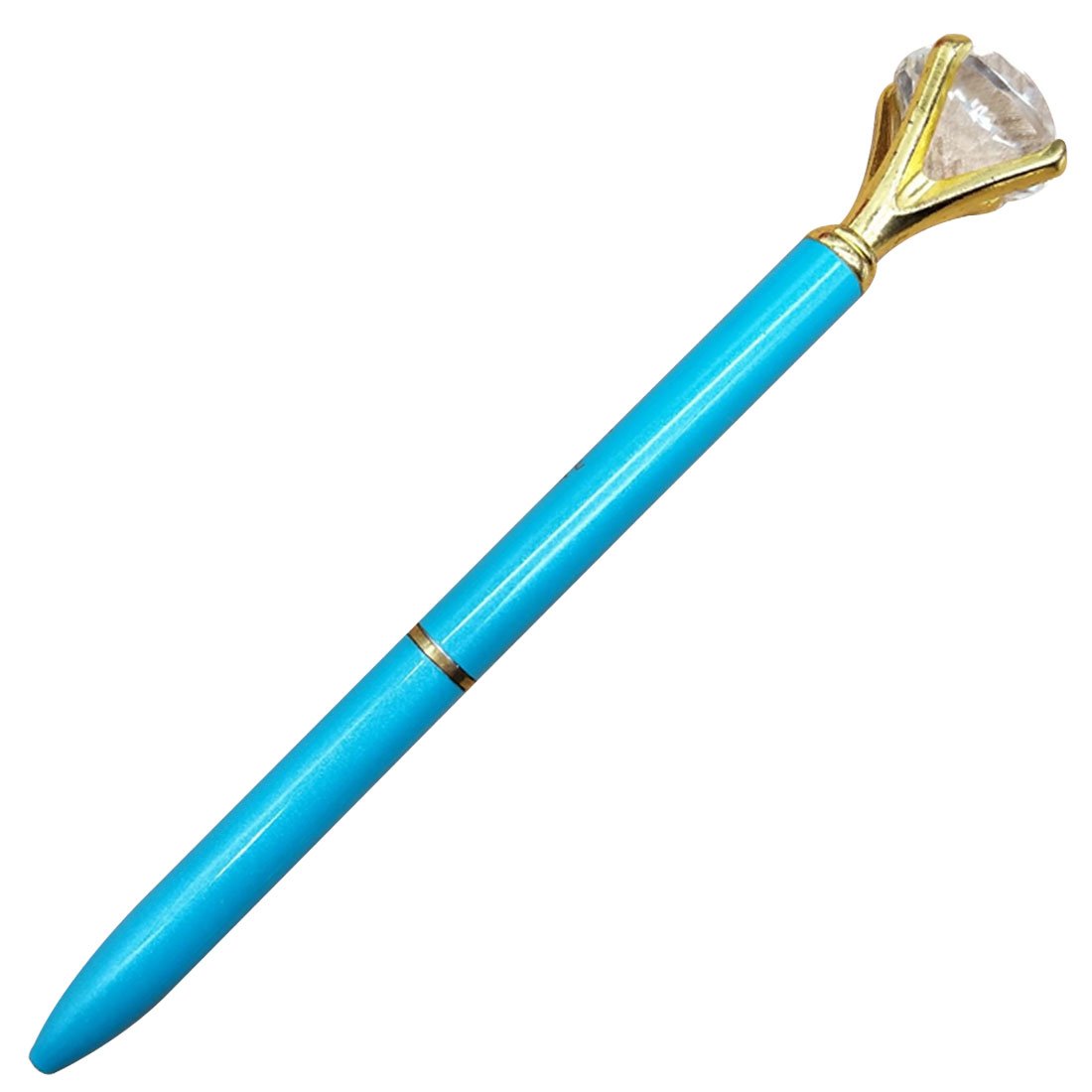 Crystal Ball Pens Ballpen Fashion Girl Large Diamond Ballpoint Pens