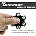 Yomaxer Fidget Spinner the Revolver Hand Spinner Stress Relief Toy With Premium Hybrid Ceramic Bearing Rivets Punk Style EDC Fidget Toy Stress Reducer for ADHD ADD